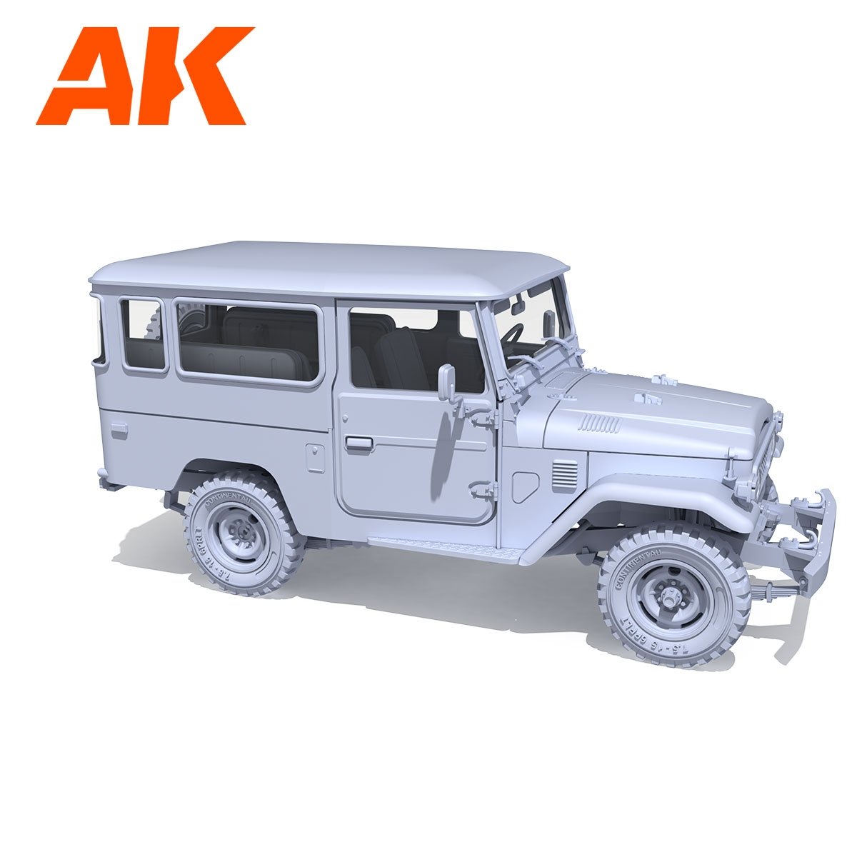 AK Interactive AK35001 FJ43 SUV AVEC TOIT RIGIDE 1/35 – image 5