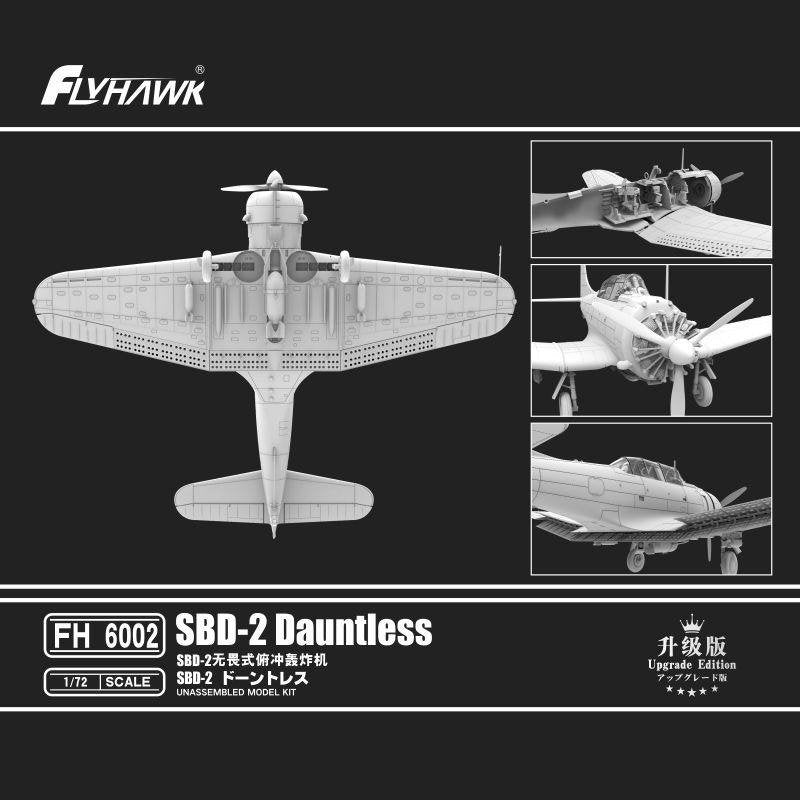 Flyhawk FH6001 SBD-3 Dauntless 1/72 – Bild 2