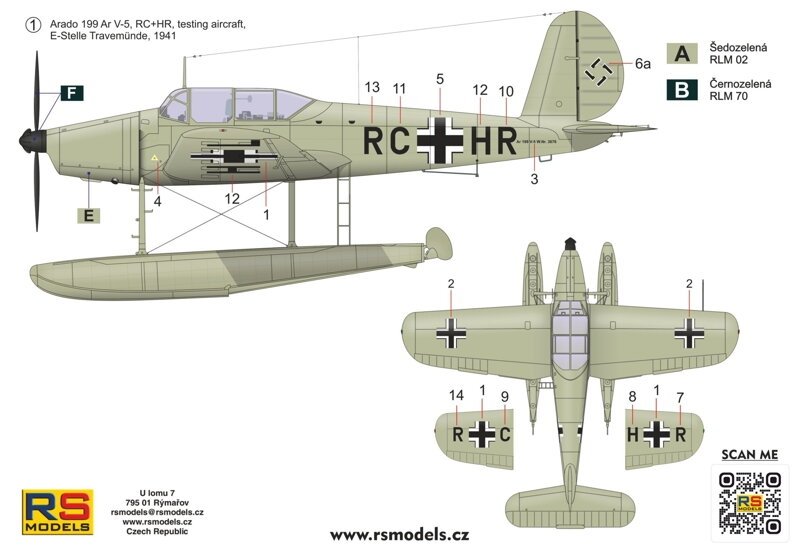 RS Models 94006 Arado Ar 199 V5 1/72 – image 6