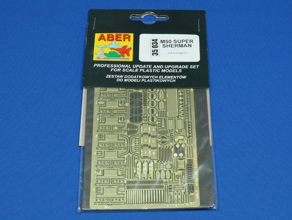 Aber 35034 Israeli M50 Super Sherman (DRA) 1/35 – obrázek 3