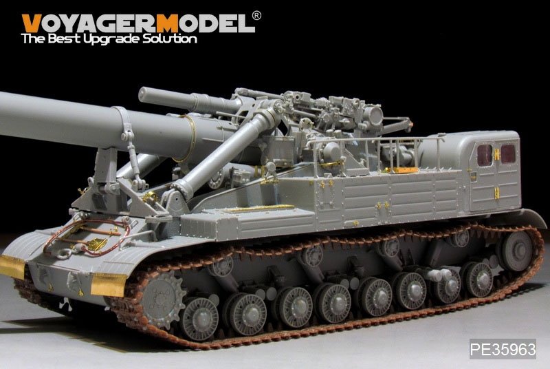 Voyager Model PE35963 Modern Soviet 2A3 Capacitor 2P 406mm SPH Upgrade set For TRUMPETER 09529 1/35 – Bild 21