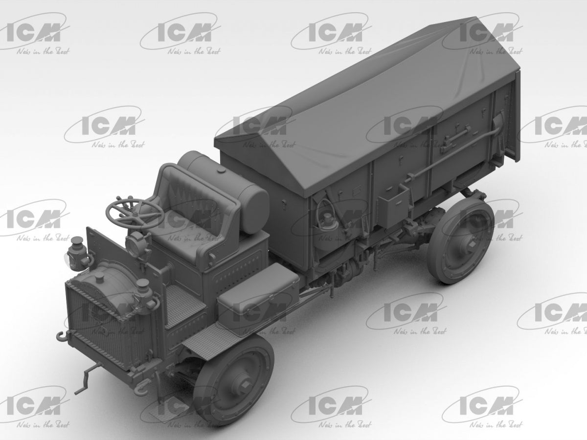 ICM 35656 FWD Type B WWI US Ammunition Truck 1/35 – obrázek 3