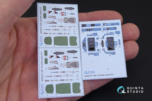 Quinta Studio QD48157 Yak-130 3D-Printed colored Interior on decal paper (for KittyHawk kit) 1/48 – Bild 2