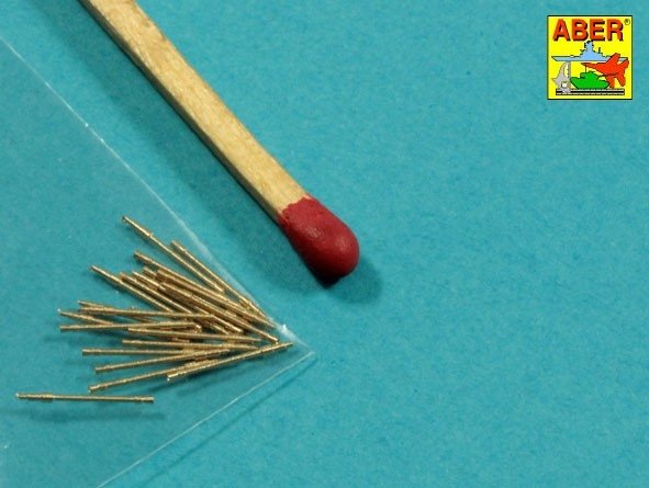 Aber 200L-10 Set of 20 barrels 20 mm L/65 C/38 for German ships 1/200 – image 2