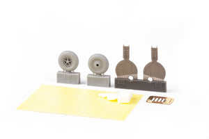 Eduard 648998 Bf 108 wheels spoked EDUARD 1/48 – imagen 3