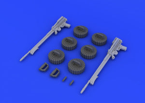 Eduard 632054 Lewis Mk. III WW1 gun 1/32 Hasegawa – immagine 4
