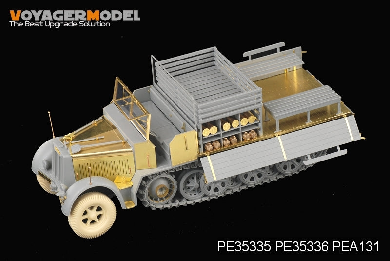 Voyager Model PE35335 WWII German Sd.Kfz.7 8t Late Production For DRAGON 6562 1/35 – obrázek 6