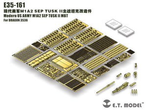 ET Model E35-161 Modern US ARMY M1A2 SEP MBT TUSK II (For DRAGON 3536) (1/35)