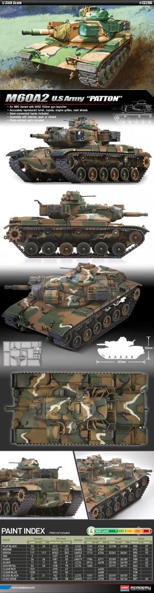 Academy 13296 US ARMY M60A2 PATTON – image 2