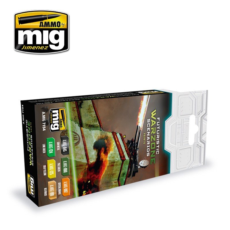 AMMO Mig 7154 Futuristic Warzone Scenarios (6x17ml) – image 2