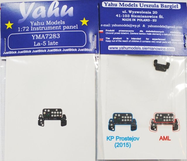 Yahu YMA7283 La-5 tardif (KP) 1/72