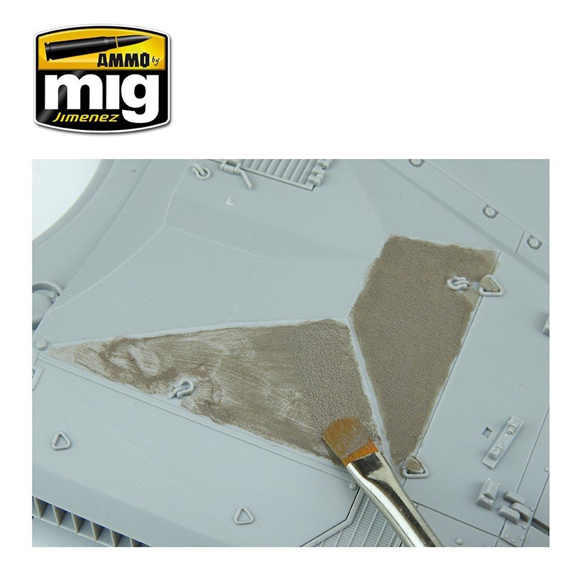 Ammo of Mig 2035 ANTI-SLIP PASTE - BROWN COLOR FOR 1/35 – image 9