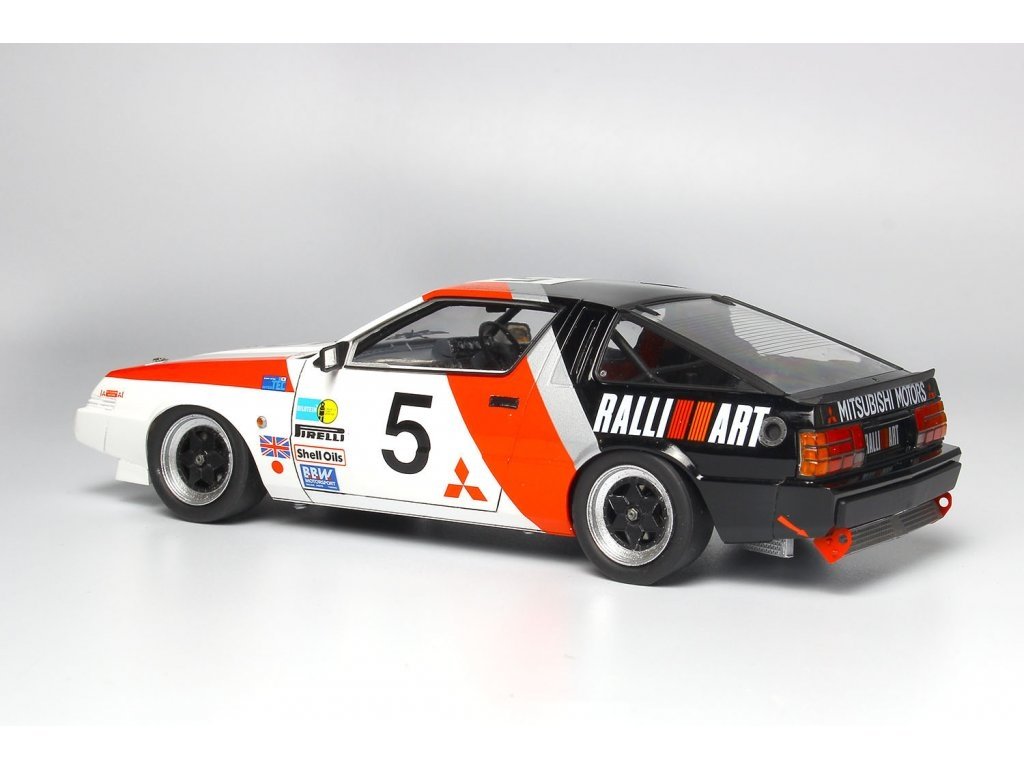 NuNu PN24031 Mitsubishi Starion Gr.A 1985 Inter TEC in Fuji Speedway 1/24 – Bild 4