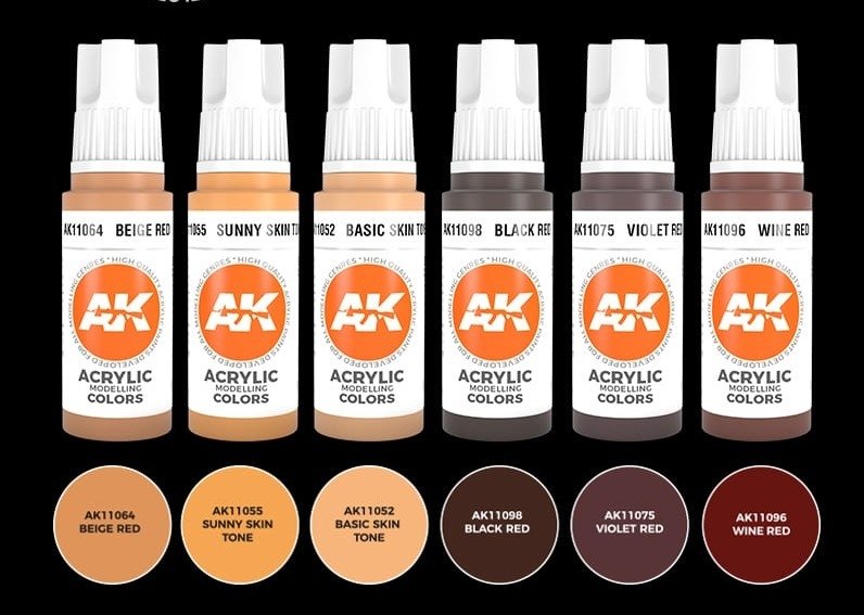 AK Interactive AK11603 3G HUMAN FLESH TONES – image 2