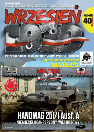 First to Fight PL040 Hanomag 251/1 Ausf. A – German Armoured Fighting Vehicle (1/72)