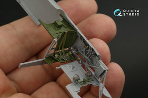 Quinta Studio QD48281 Yak-9D 3D-Printed &amp;amp; colored Interior on decal paper (Zvezda) 1/48 – Bild 6