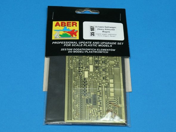 Aber 35107 Heavy Armored Wagon (DRA,REV) (1/35) – immagine 3