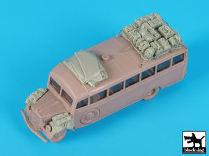 Black Dog T72102 Opel Blitz Omnibus accessories set for Roden 1/72 – zdjęcie 4