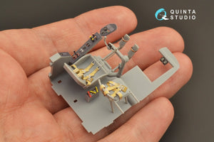 Quinta Studio QD48266 He 111H-3/H-6 3D-Printed &amp;amp; colored Interior on decal paper ( ICM ) 1/48 – image 6