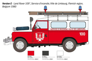 Italeri 3660 LAND ROVER FIRE TRUCK 1/24 – obrázek 2