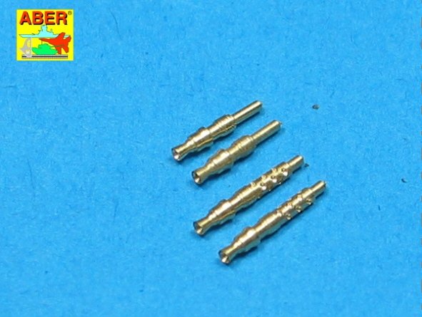 Aber A32003 Set of 4 barrels tips for German 7.92 mm MG 17 aircraft machine guns (1/32)