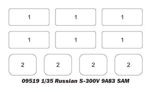 Trumpeter 09521 S-300V russe 9A85 SAM 1/35 – image 17