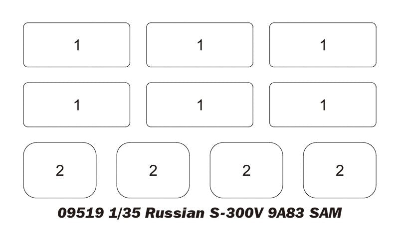 Trumpeter 09521 S-300V russe 9A85 SAM 1/35 – image 17