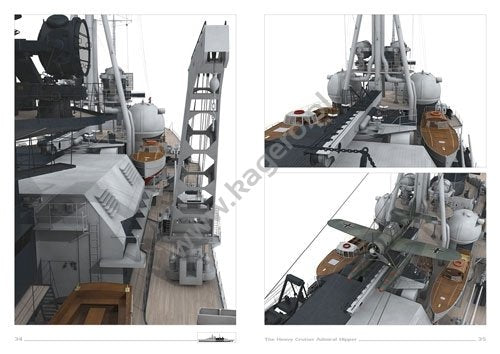 Kagero 16032 The German Cruiser Admiral Hipper EN – Bild 4