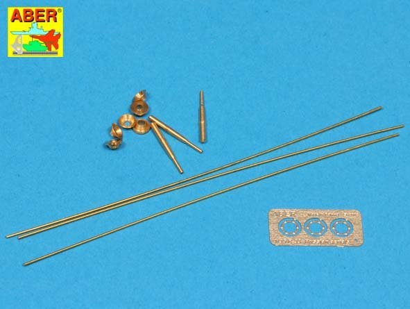Aber R-33 Set of aerials for Russian Tanks like: T-34; T-55; T62; T-72 and other AVF (1/35)
