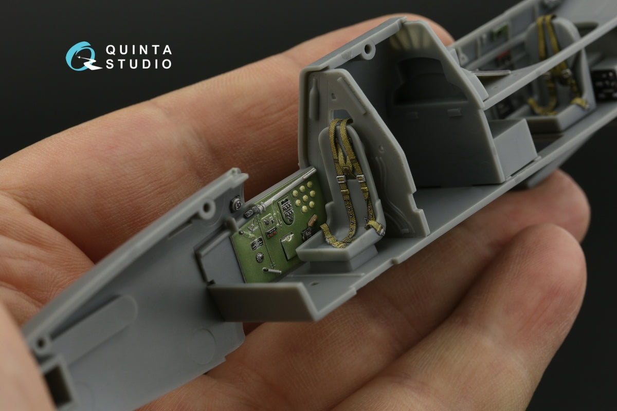 Quinta Studio QD48423 Fairey Fulmar Mk.I 3D-Printed &amp;amp; colored Interior on decal paper (Trumpeter) 1/48 – image 12