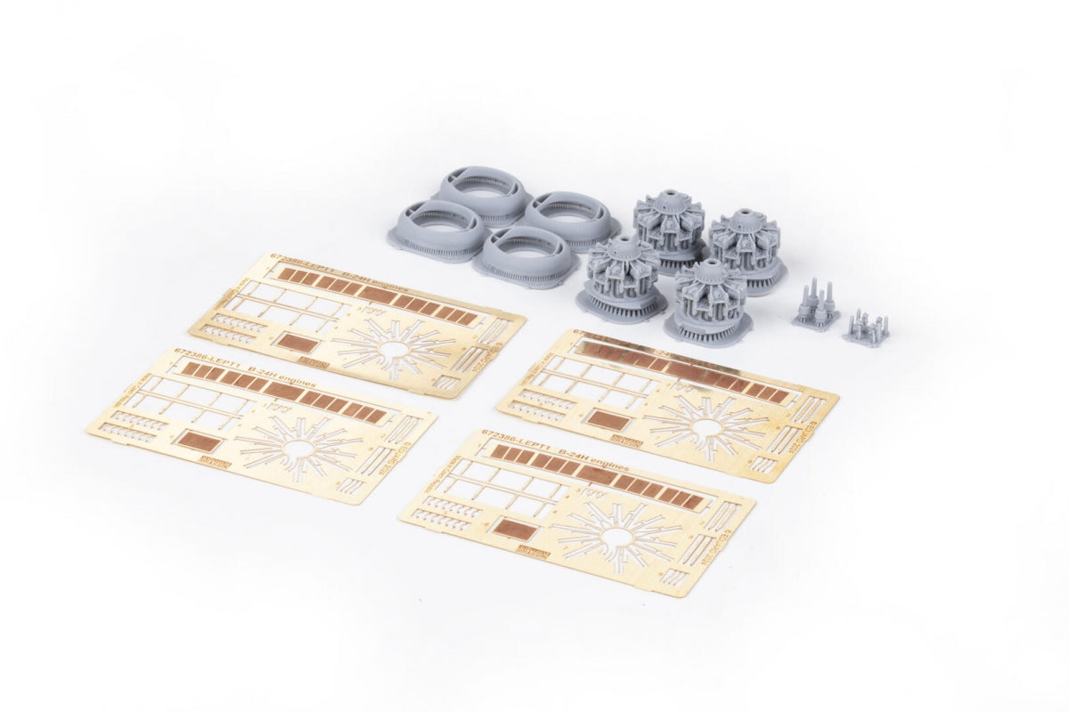 Eduard 672386 B-24H engines PRINT AIRFIX 1/72 – image 5