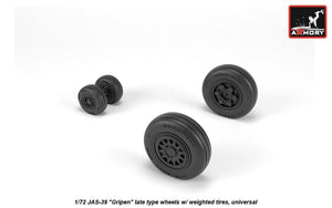 Armory Models AW72504 JAS-39 Gripen wheels w/ weighted tires, late 1/72 – image 2