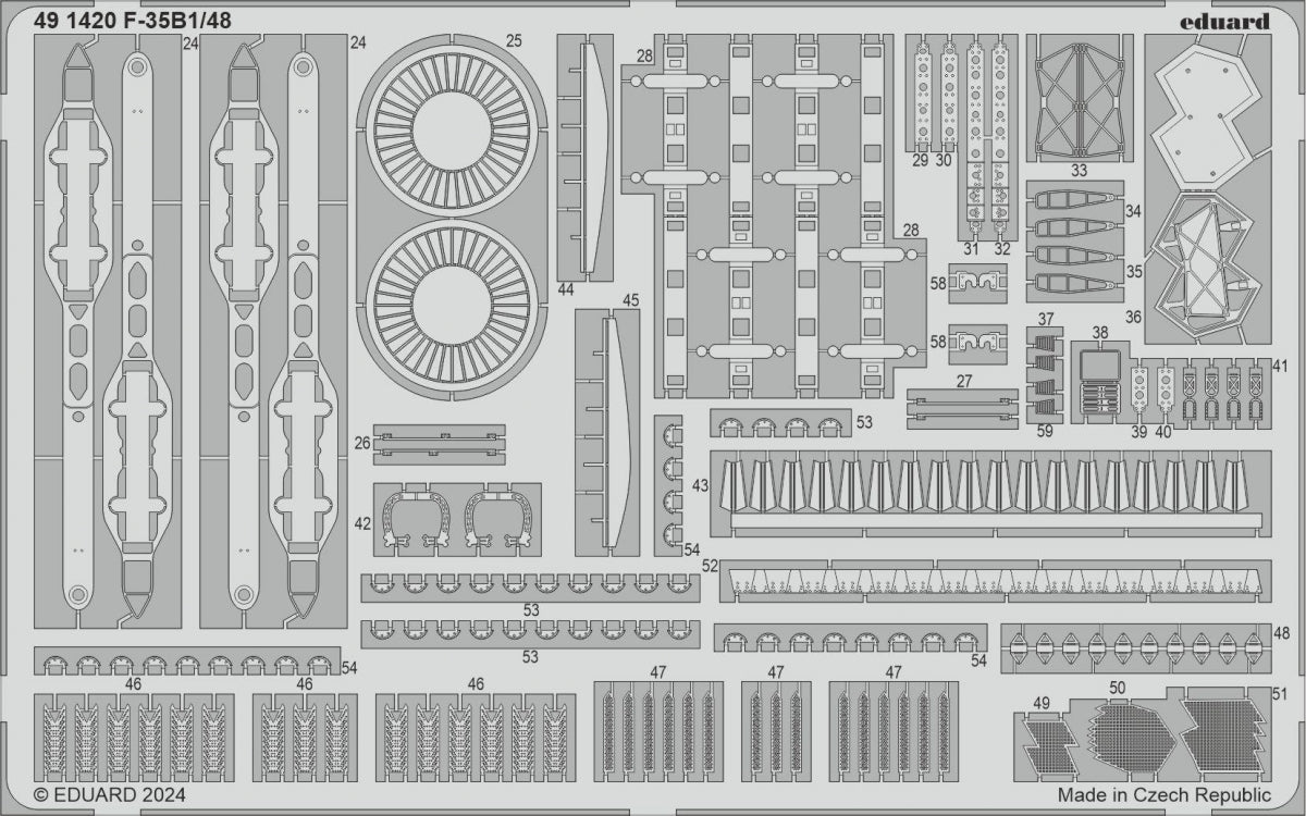 Eduard BIG49406 F-35B TAMIYA 1/48 – Bild 5