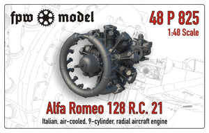 FPW Model 48P825 Alfa Romeo 128 RC 21 1/48