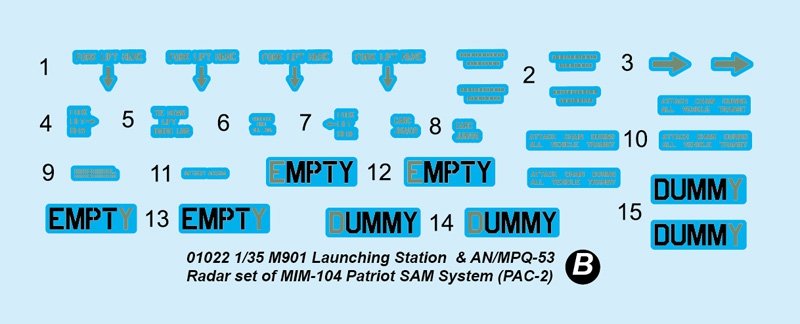 Trumpeter 01022 M901 Launching Station – imagen 4