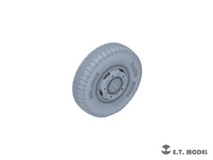 ET Model P35-104 WWII German Sd.Kfz.234 Small Diameter Weighted Wheels Type.4 1/35 – image 4