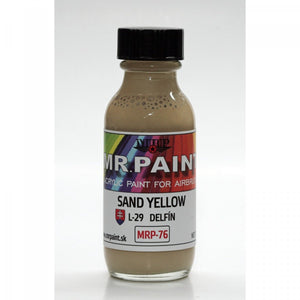 MR. Paint MRP-076 SAND YELLOW L-29 DELFIN Slovak AF 30ml – image 2