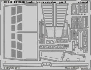 Eduard 32247 EF 2000 Two-seater exterior TRUMPETER 1/32 – Bild 2