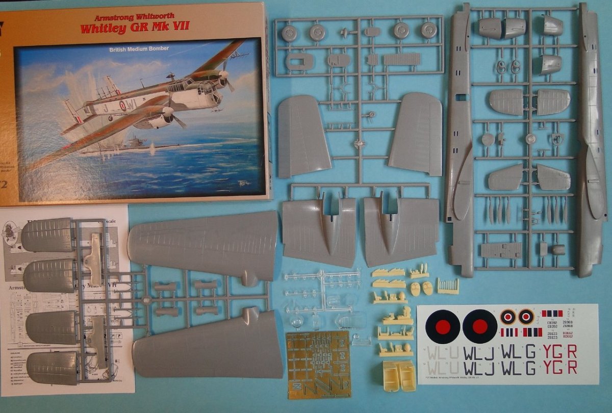 Fly 72007 Armstrong Whitworth Whitley Mk.VII 1/72 – immagine 2
