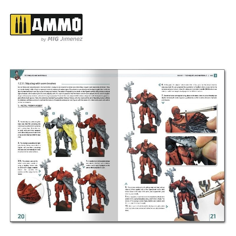 Ammo of Mig Jimenez 6222 ENCYCLOPEDIA OF FIGURES MODELLING TECHNIQUES VOL. 2 - TECHNIQUES &amp;amp; MATERIALS (English) – image 3