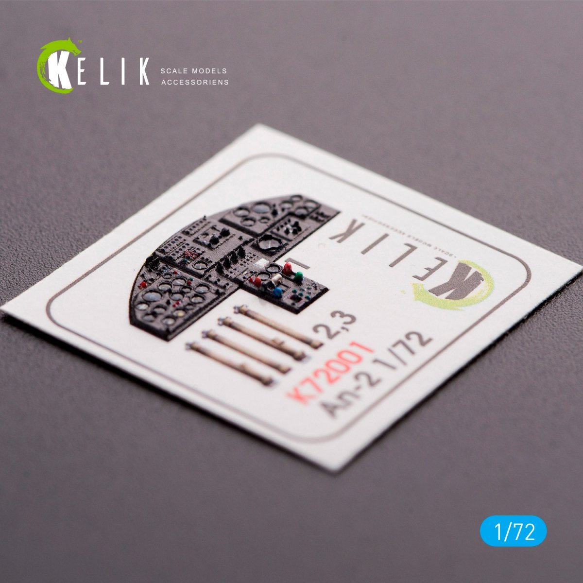 KELIK K72001 AN-2 COLT INTERIOR 3D DECALS FOR TRUMPETER KIT 1/72 – image 4