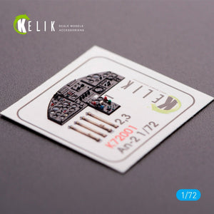 KELIK K72001 AN-2 COLT INTERIOR 3D DECALS FOR TRUMPETER KIT 1/72 – image 4