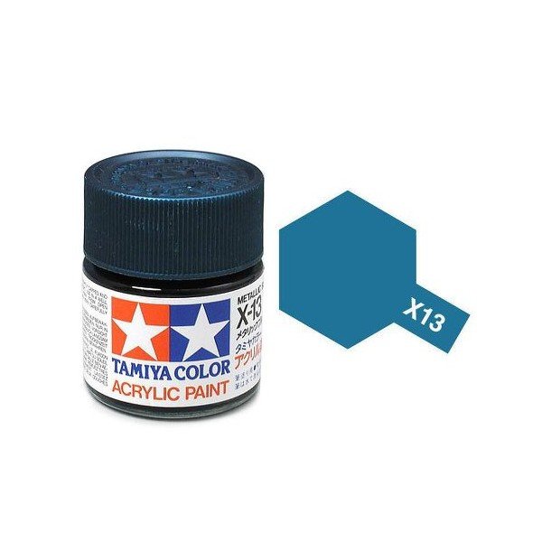 Tamiya 81013 Acrylic X-13 Metallic Blue 23ml