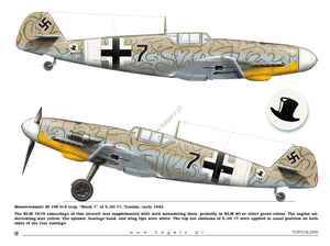 Kagero 15034 Messerschmitt Bf 109s over the Mediterranean Part I (decals) EN/PL – imagen 5
