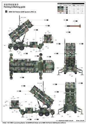 Trumpeter 01022 M901 Launching Station – imagen 3