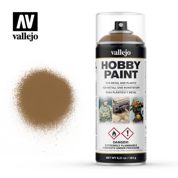 Vallejo 28014 AFV Fantasy Cuir Brun spray 400 ml.