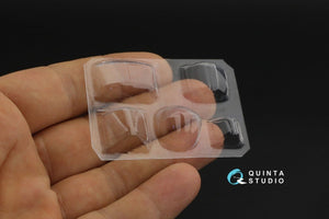 Quinta Studio QC72046 Uh-1B vacuumed clear canopy (Italeri) 1/72 – image 3