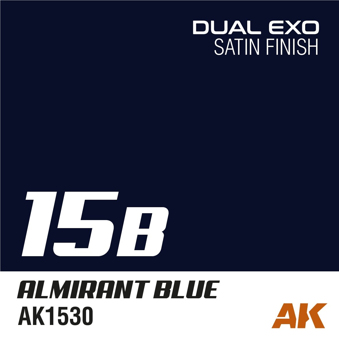 AK Interactive AK1559 DUAL EXO SET 15 – 15A ULTRA BLUE &amp;amp; 15B ALMIRANT BLUE – imagen 3