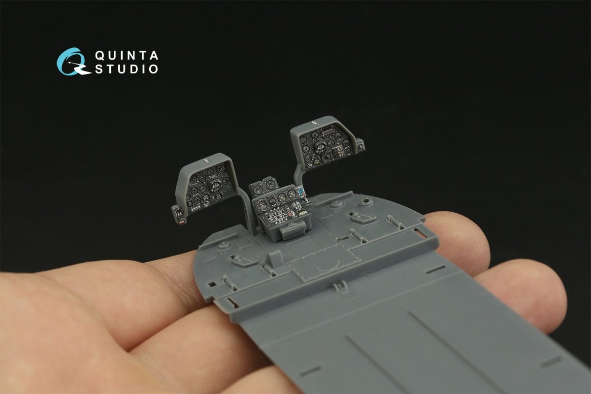 Quinta Studio QD48381 Mi-17 3D-Printed &amp;amp; colored Interior on decal paper (AMK) 1/48 – image 11