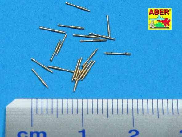 Aber 350L-23 Set of 20 pcs 25 mm type 96 A/A barrels for Japan ships 1/350 – imagen 2